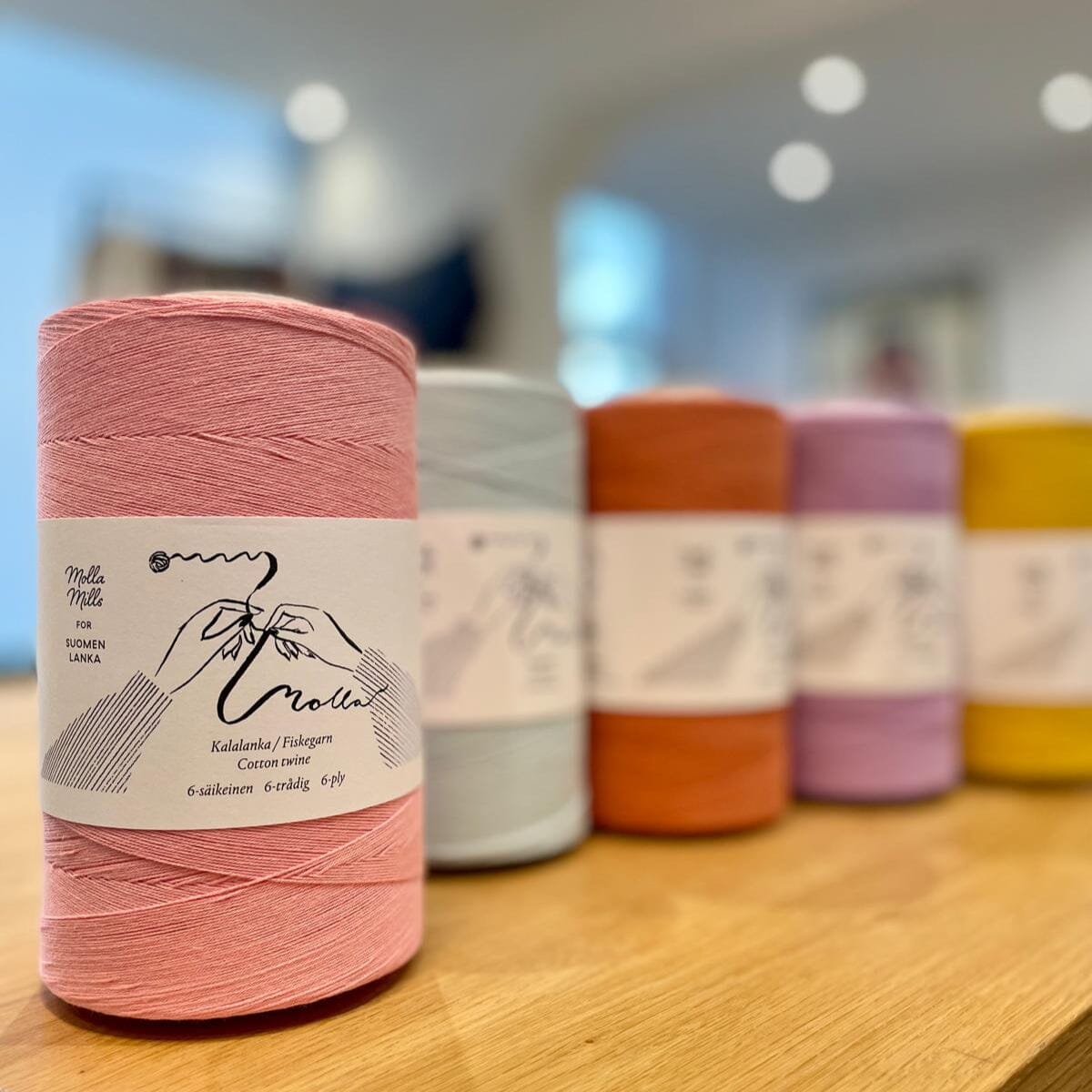 Molla Mills | Twine 6ply Cotton | Tangled Yarn UK