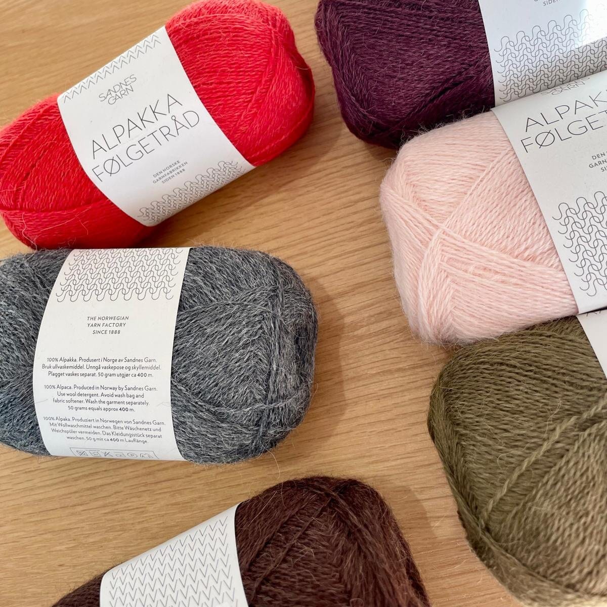 Alpakka Folgetrad | Sandnes Garn | Tangled Yarn UK