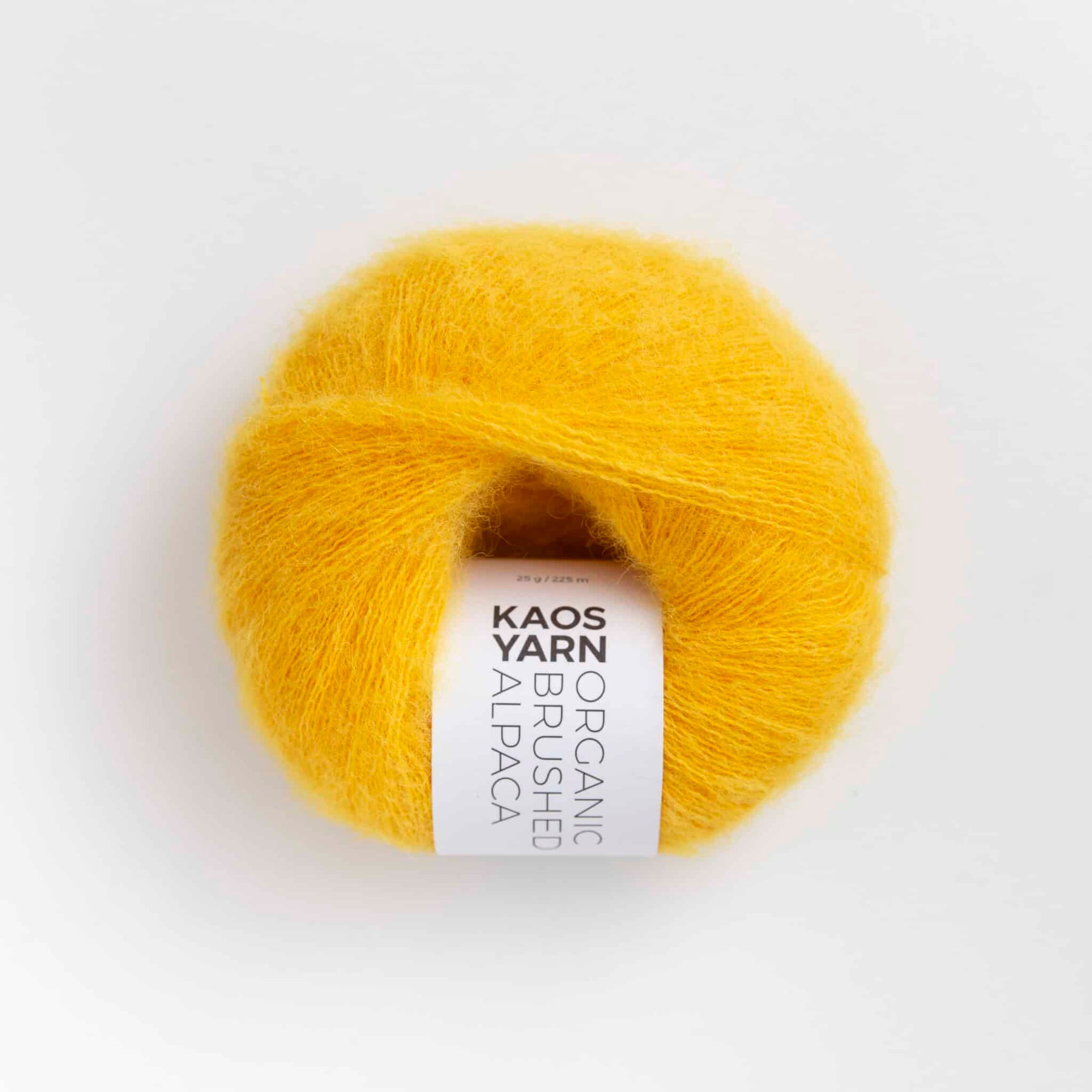 Kaos Yarn | Organic Brushed Alpaca | Sunny