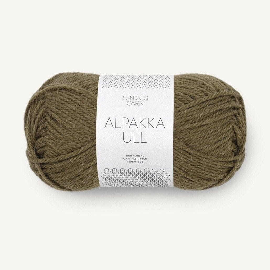 Alpakka Ull | Sandnes Garn | Dark Olive (9873)