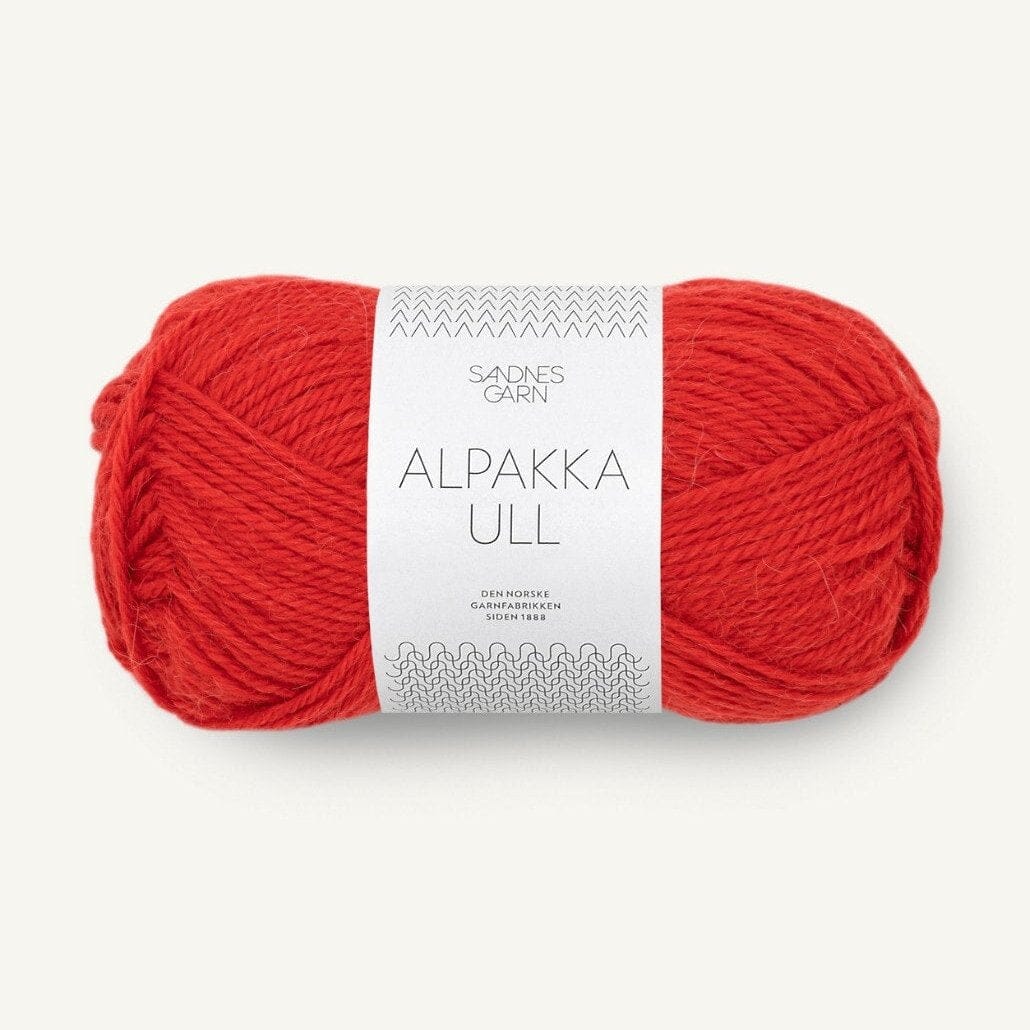 Alpakka Ull | Sandnes Garn | Scarlet Red (4018)