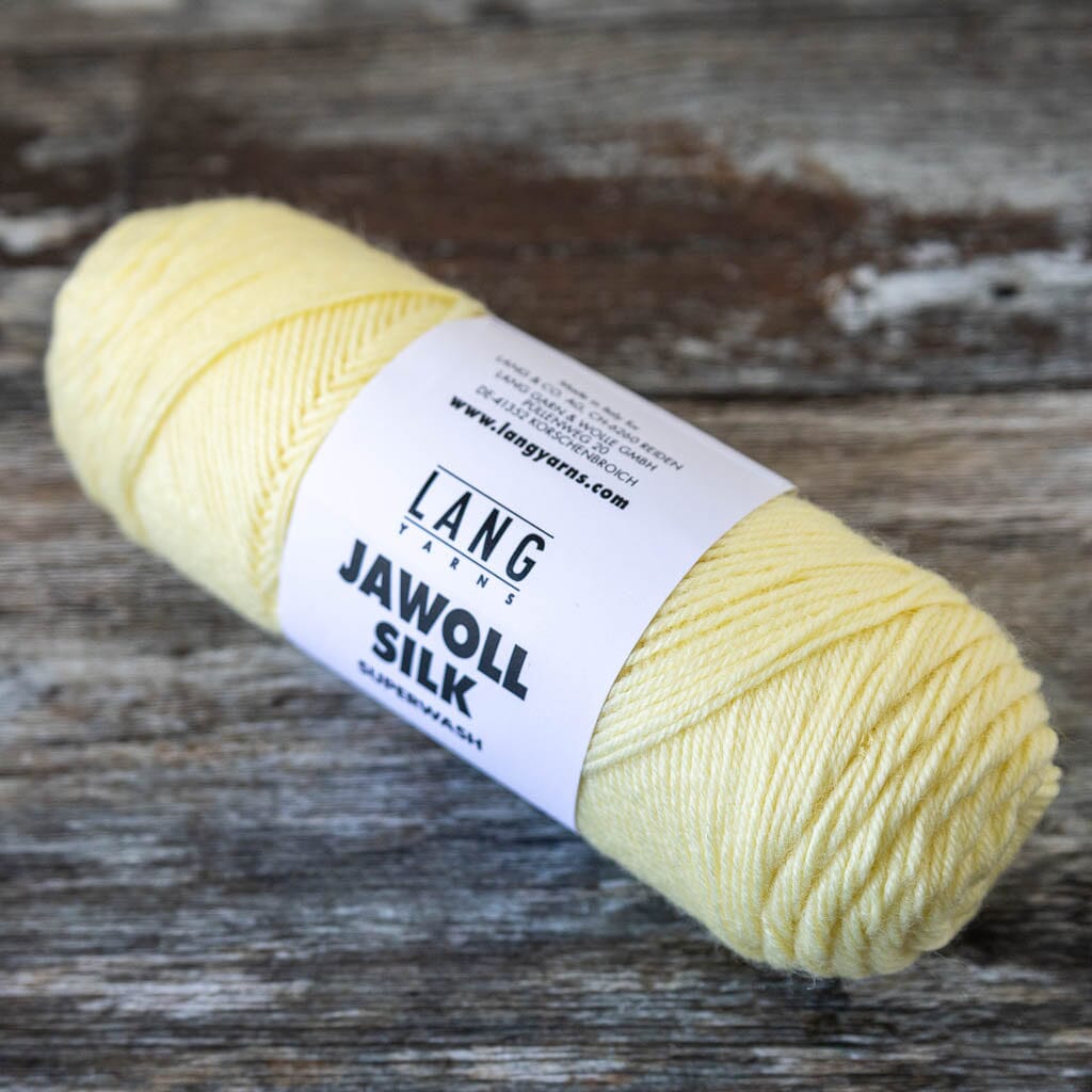 Lang Yarns Jawoll Silk Soft Yellow