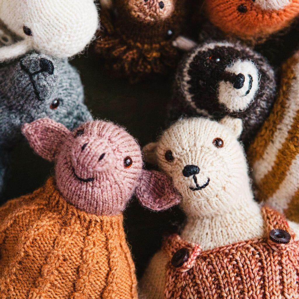 Mouche & Friends: Seamless Toys to Knit and Love by Cinthia Vallet -  Tangled Yarn